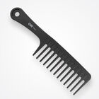 Carbon Wide Tooth Detangling Comb, , large image number null